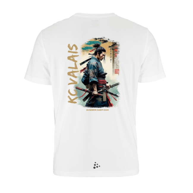 T-shirt Craft Blanc Samouraï
