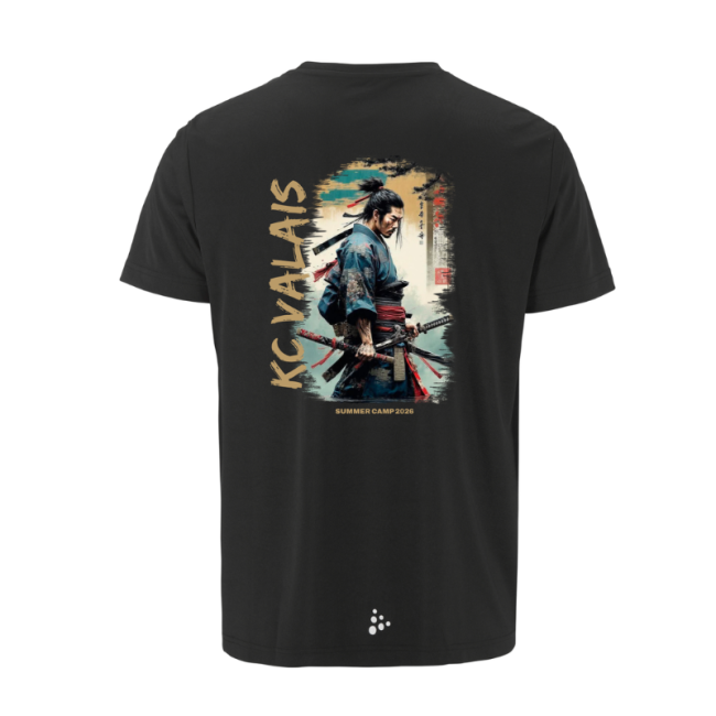 T-shirt Craft noir Samouraï